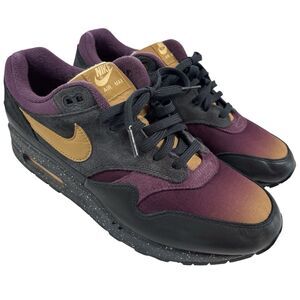 Rare Nike Air Max 1 Premium Pro Purple Fade Running Sneakers Shoes Size 10.5